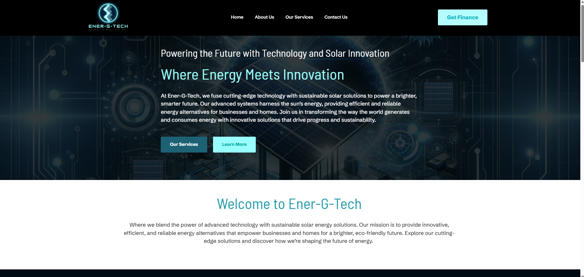 Ener-G-Tech Website